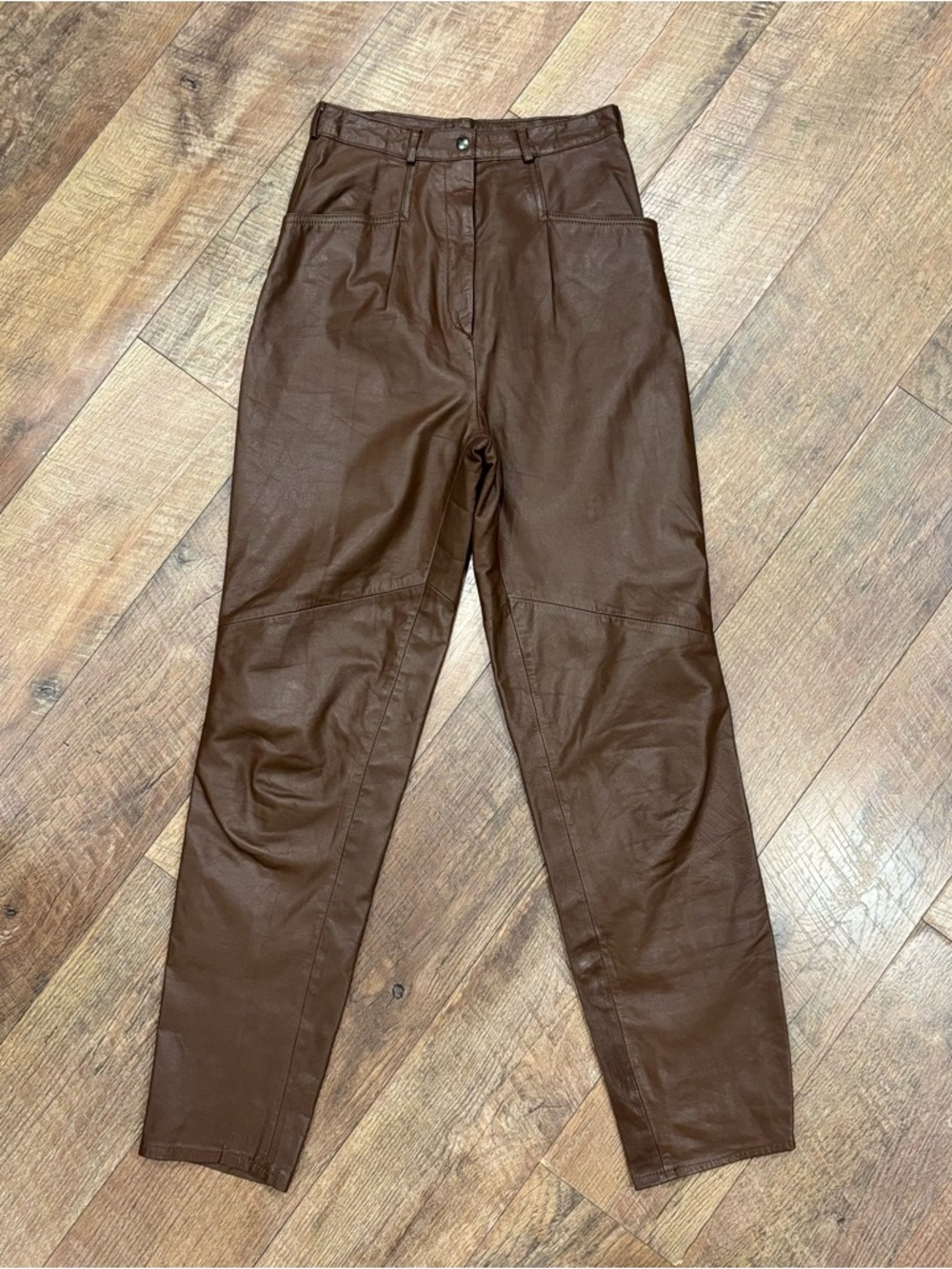 Vintage Brown Leather Pants Nordstrom